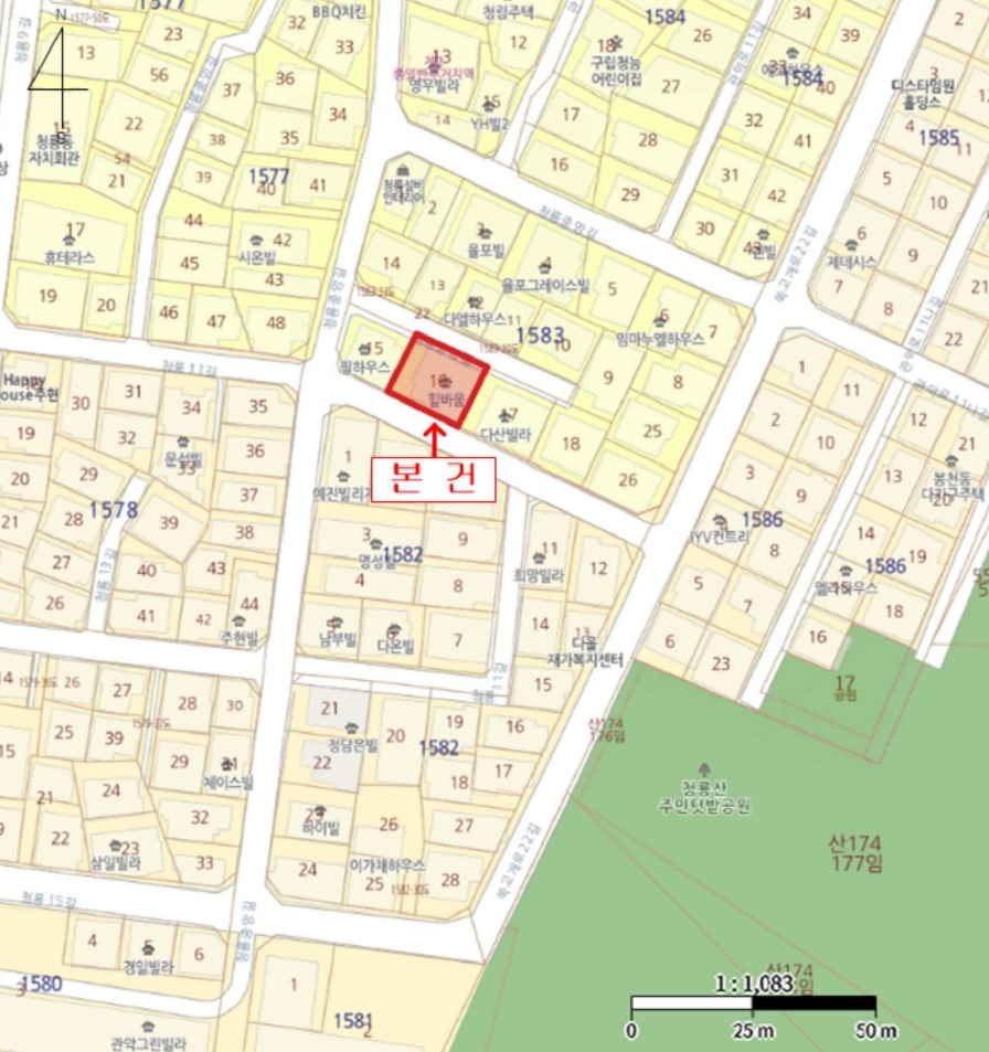 서울특별시 관악구 봉천동 1583-16 3층301호 다세대(빌라) 경매 사진 25