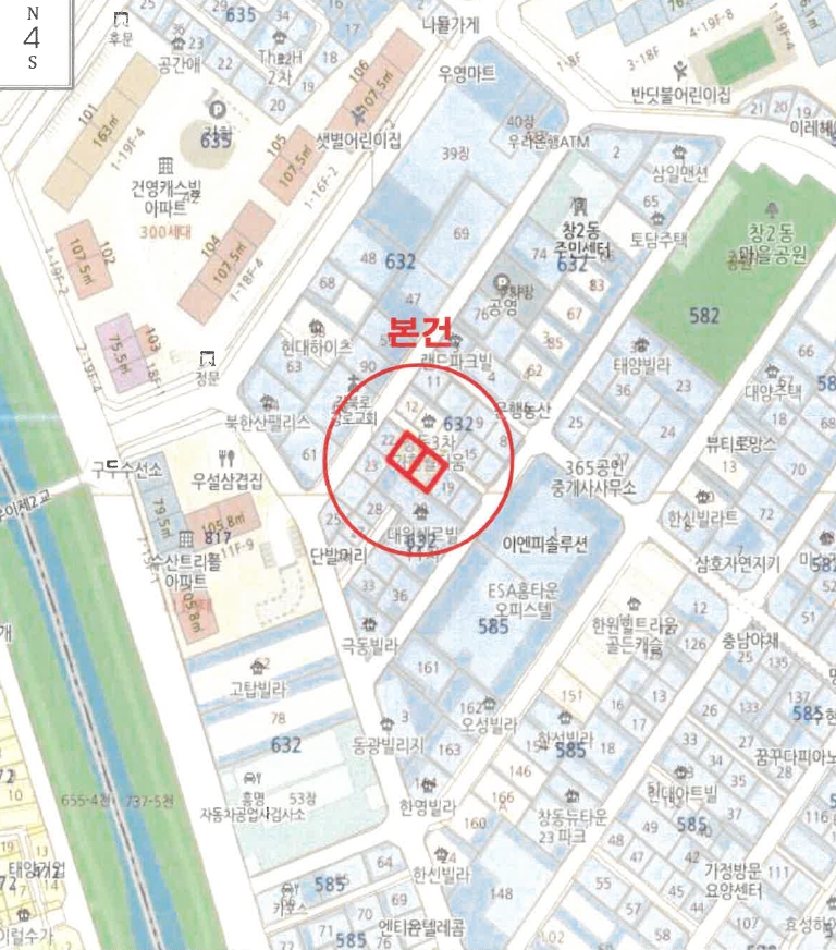 서울특별시 도봉구 창동 632-20 창동3차가현월디움 102동 3층 301호 외 1필지 다세대주택 경매 사진 9