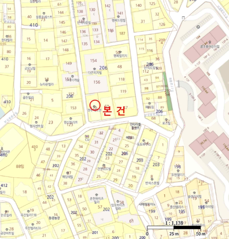 서울특별시 성북구 정릉동 206-120 천우네오젠 2층 205호 다세대(빌라) 경매 사진 23