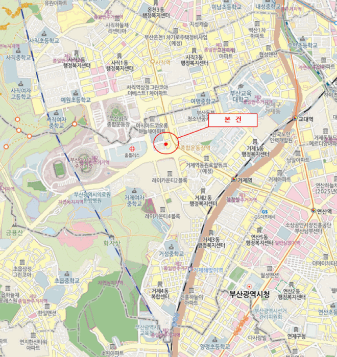 부산광역시 연제구 거제동 900-5 강일스퀘어빌딩 6층604호 외 1필지 오피스텔(주거) 경매 사진 9
