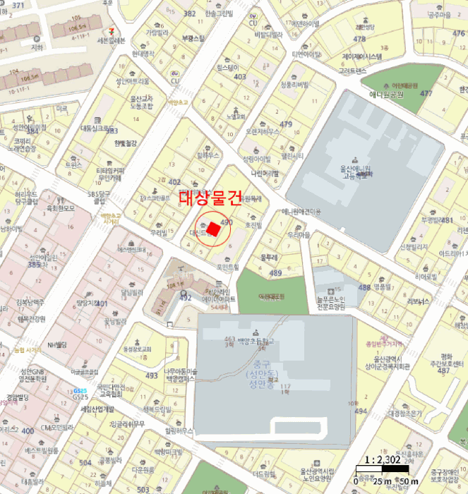 울산광역시 중구 성안동 490-3 대신드림빌 8층801호 아파트 경매 사진 22