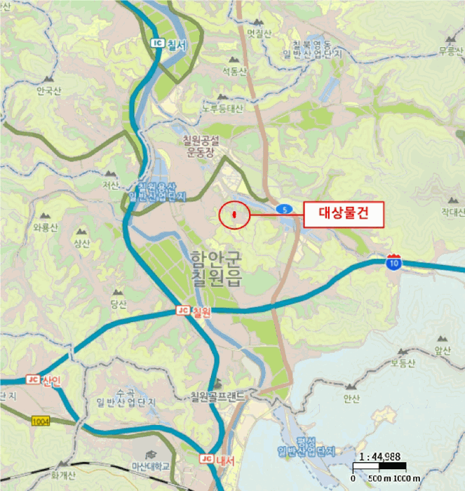 경상남도 함안군 칠원읍 구성리 242-4 외 2필지 답 경매 사진 13