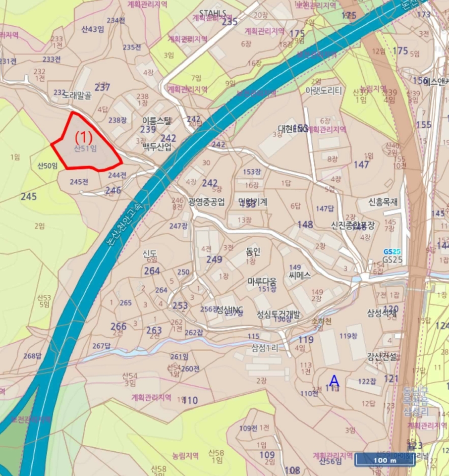 충청남도 천안시 동남구 목천읍 삼성리 산51 임야 경매 사진 51