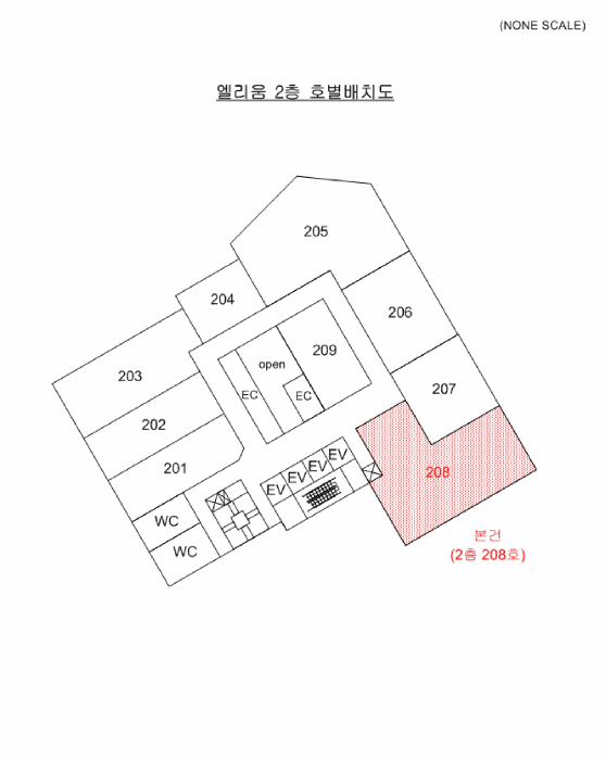부산광역시 해운대구 좌동 1473-2 엘리움 2층208호 근린상가 경매 사진 22