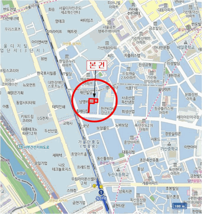서울특별시 금천구 독산동 336-8 미림에이클래스 제102동 제13층 제1306호 외 1필지 오피스텔(주거) 경매 사진 10
