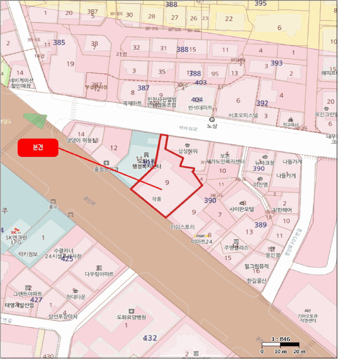 인천광역시 미추홀구 도화동 391-9 11층1101호 오피스텔 경매 사진 24