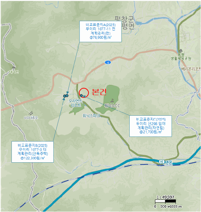 강원특별자치도 평창군 봉평면 무이리 681 외 2필지 전 경매 사진 26