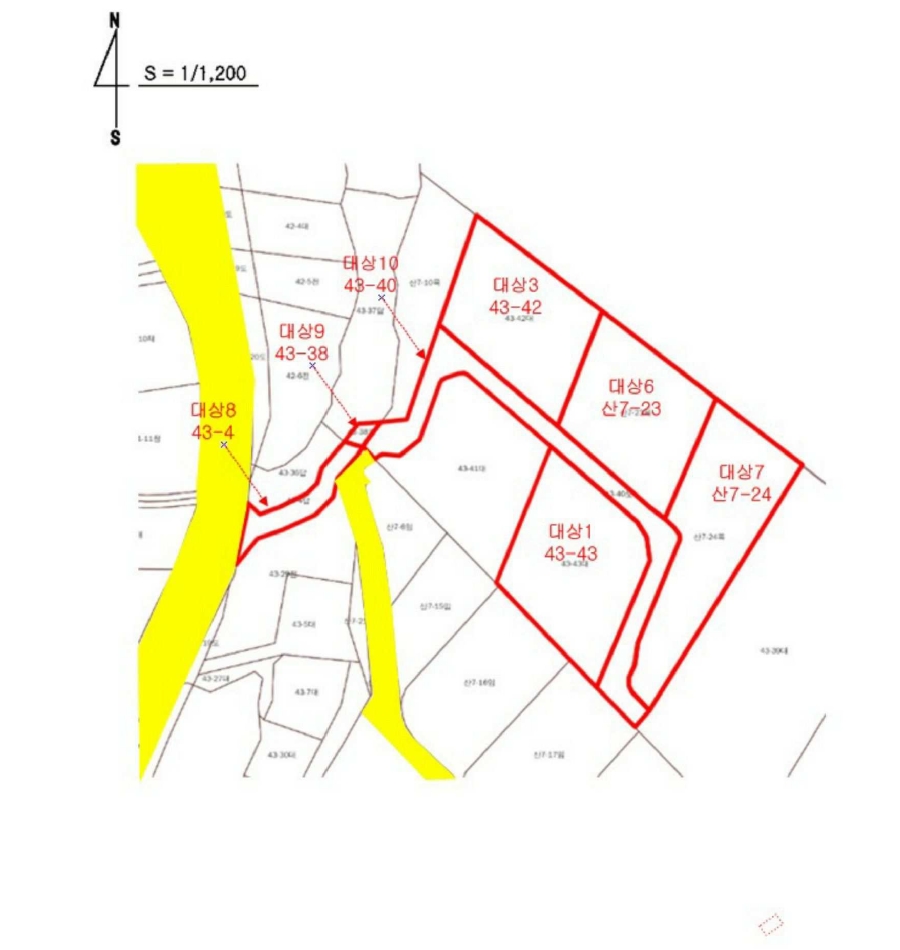 충청북도 괴산군 청천면 사담리 43-39 외 9필지 숙박시설 경매 사진 73