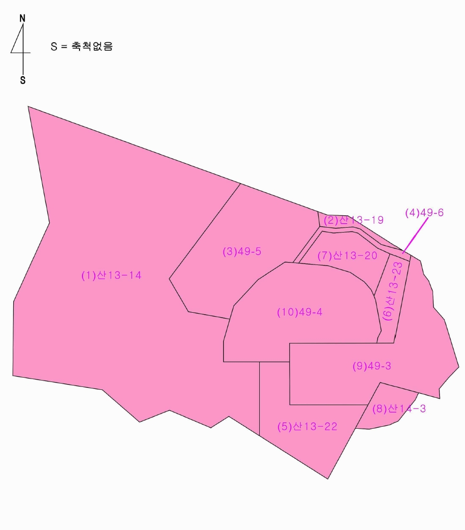 충청남도 부여군 규암면 오수리 산13-14 외 9필지 임야 경매 사진 52