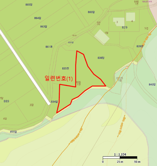 경상북도 영덕군 달산면 흥기리 836-1 전 경매 사진 15