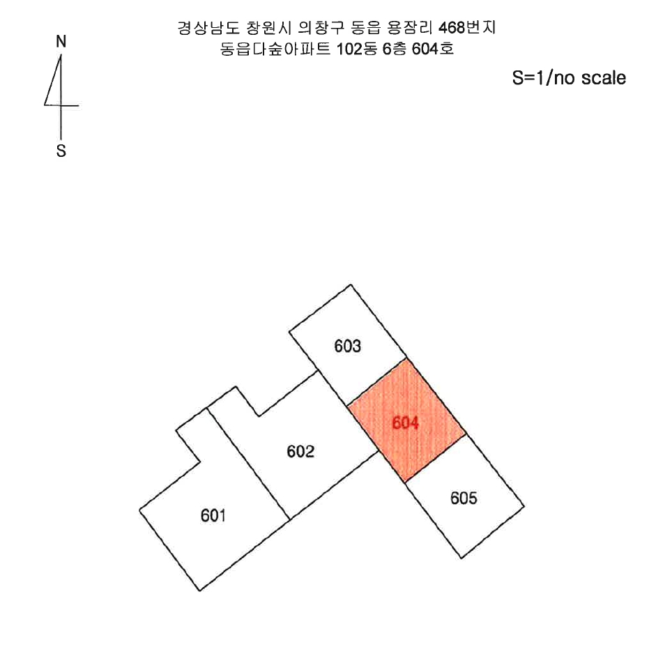 경상남도 창원시 의창구 동읍 용잠리 468 동읍다숲아파트 102동 6층604호 오피스텔 경매 사진 14