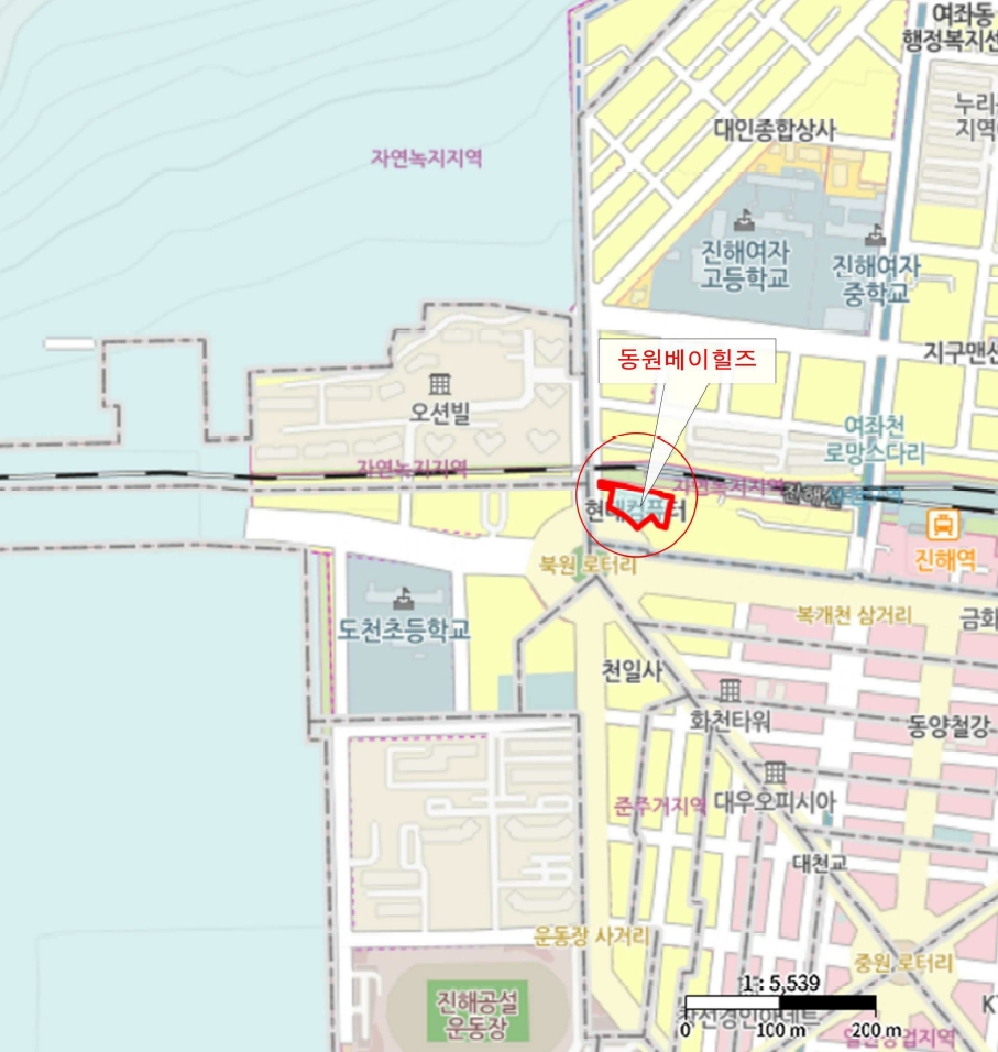 경상남도 창원시 진해구 여좌동 760-56 동원베이힐즈 10층1004호 오피스텔 경매 사진 25