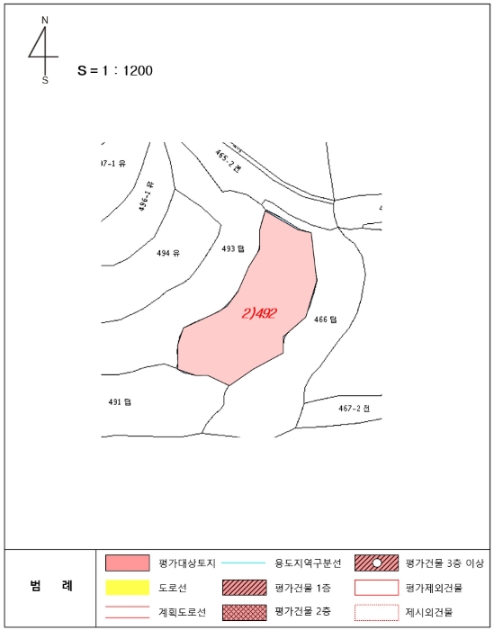 충청북도 음성군 원남면 보천리 492 답 경매 사진 6