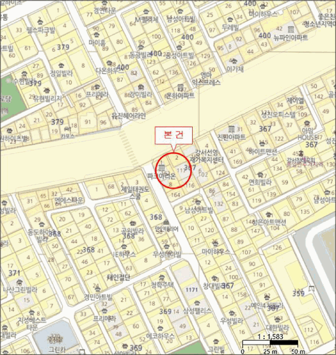 서울특별시 강서구 화곡동 367-1 파크아리온 제101동 제10층 제1001호 외 5필지 다세대주택 경매 사진 8