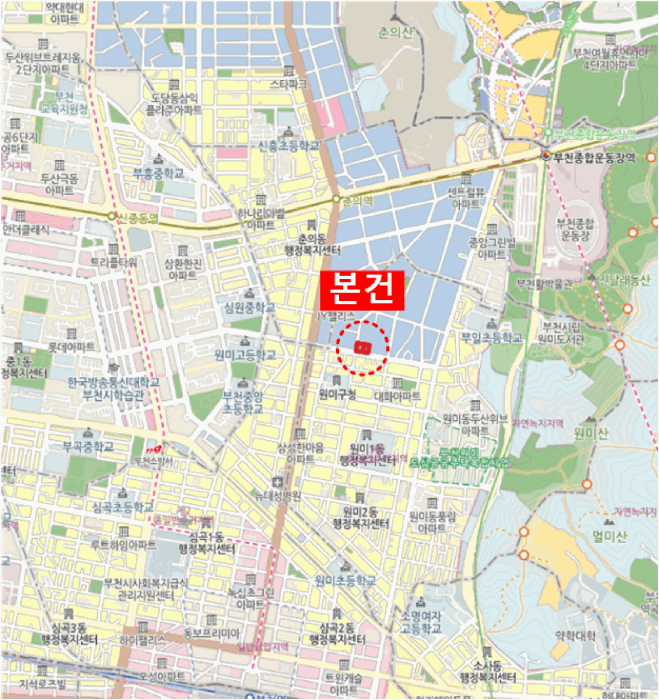 경기도 부천시 원미구 원미동 44-5 스테이트로뎀 10층 102-1002호 외 1필지 오피스텔(주거) 경매 사진 11