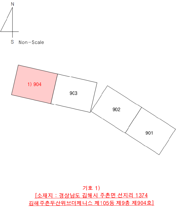 경상남도 김해시 주촌면 선지리 1374 김해주촌두산위브더제니스 105동 9층904호 아파트 경매 사진 20