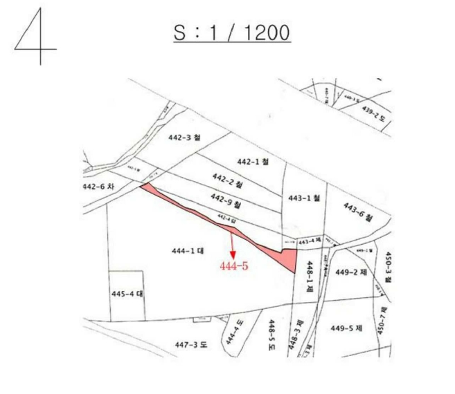 경상남도 밀양시 가곡동 444-5 답 경매 사진 14