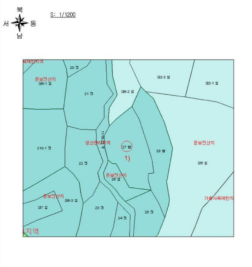 전라남도 담양군 대덕면 금산리 27 답 경매 사진 17