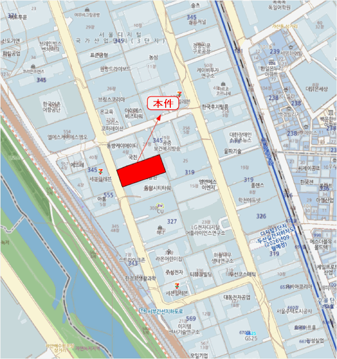 서울특별시 금천구 가산동 327-5 지밸리더리브스마트타워 제7층 제712호 아파트형공장 경매 사진 24
