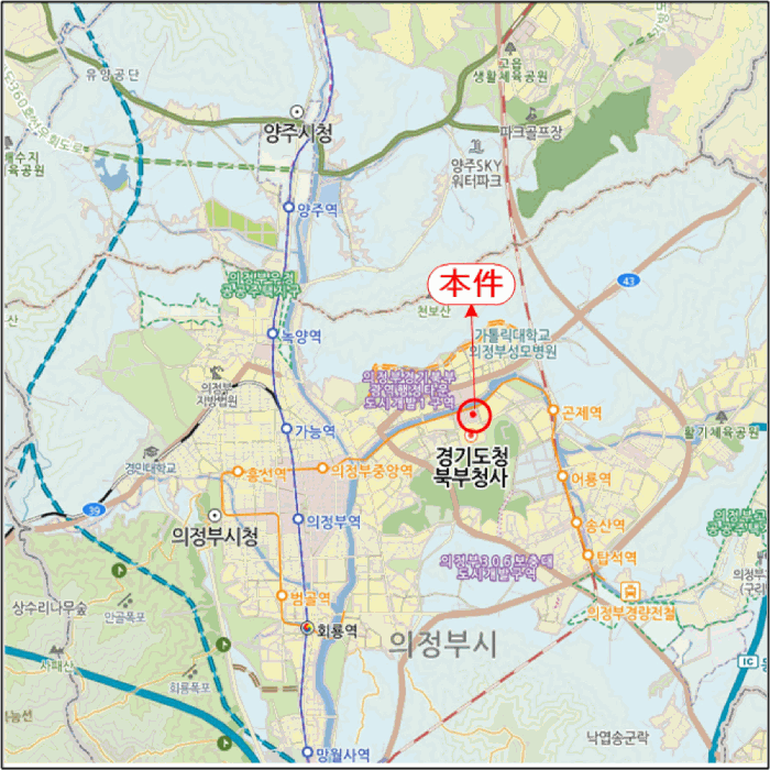 경기도 의정부시 신곡동 764-8 스테이션615 3층 305호 오피스텔 경매 사진 23