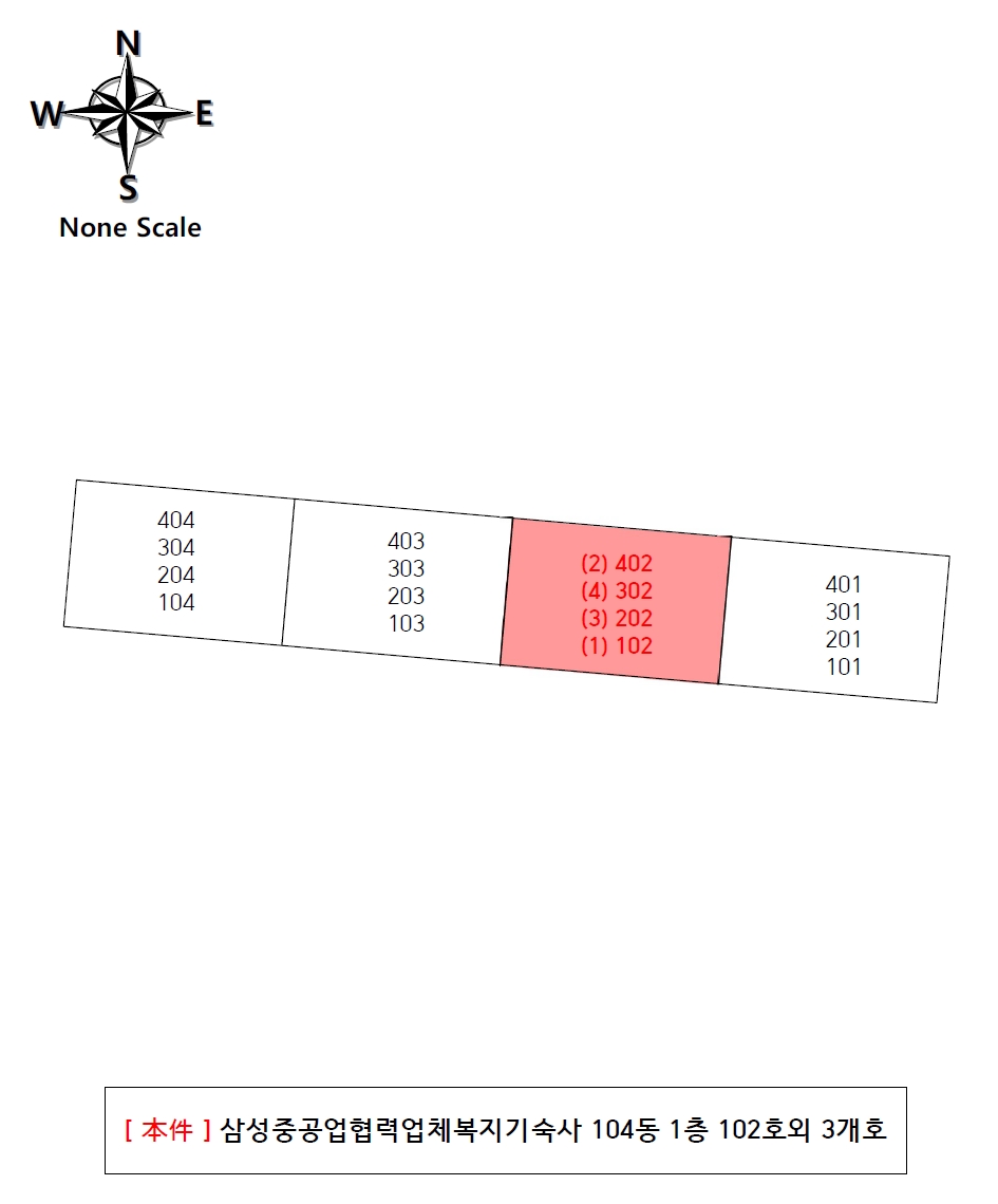 경상남도 거제시 장평동 1115-7 삼성중공업협력업체복지기숙사 104동 1층102호 기숙사 경매 사진 9