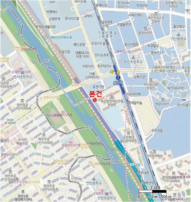 서울특별시 금천구 독산동 678-10 모던하우스금천2호점 제2층 제202호 다세대(빌라) 경매 사진 23
