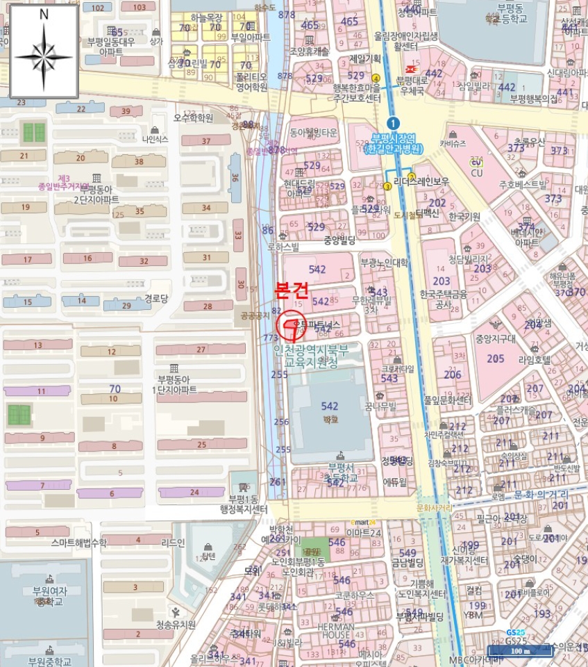 인천광역시 부평구 부평동 542-17 광우빌라 4층401호 다세대(빌라) 경매 사진 23