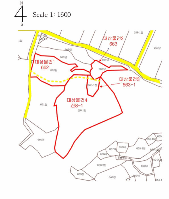 충청북도 충주시 주덕읍 대곡리 662 외 3필지 답 경매 사진 37