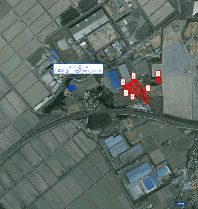 충청남도 당진시 송산면 가곡리 373-37 외 4필지 임야 경매 사진 33