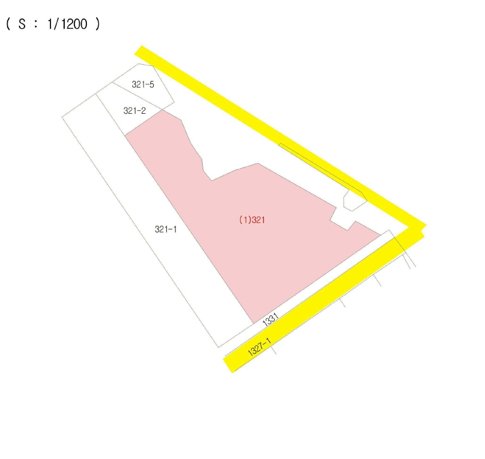 경상북도 봉화군 춘양면 도심리 321 답 경매 사진 6