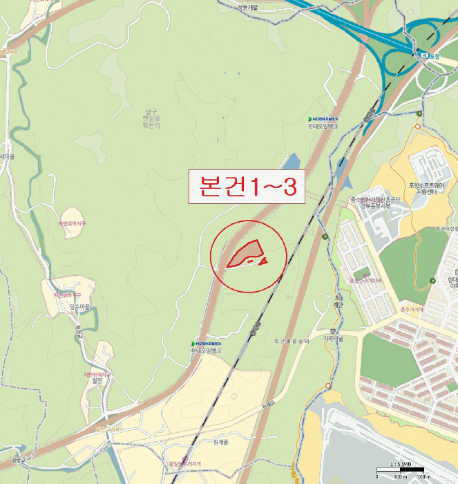 경상북도 포항시 남구 연일읍 학전리 산32 임야 경매 사진 37