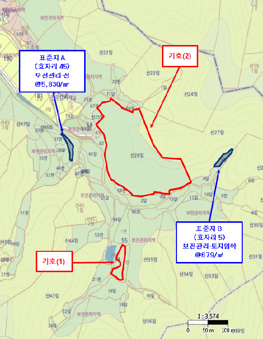 경상남도 진주시 미천면 효자리 20-1 답 경매 사진 5