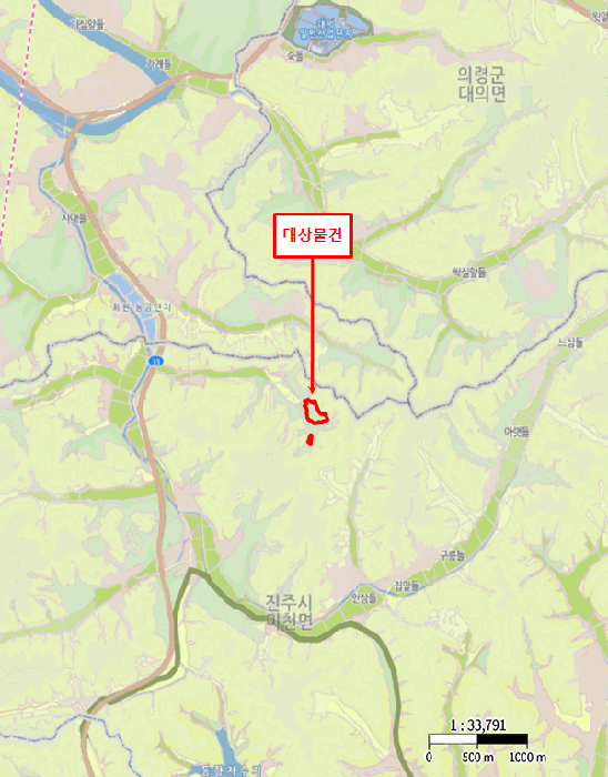 경상남도 진주시 미천면 효자리 20-1 답 경매 사진 6