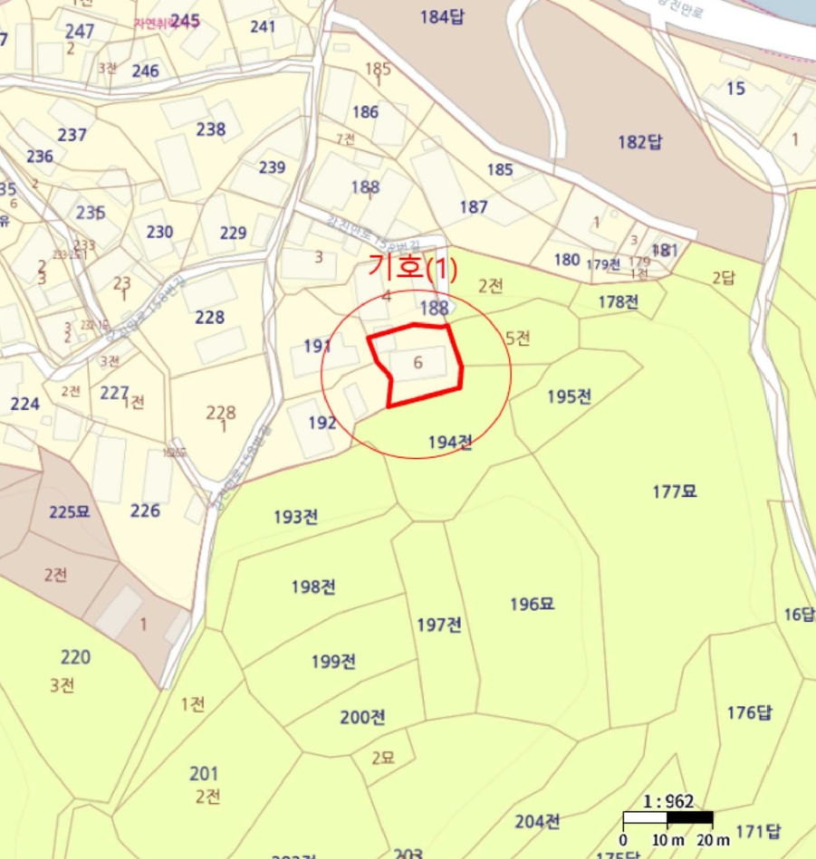 경상남도 남해군 남해읍 입현리 188-6 대지 경매 사진 32