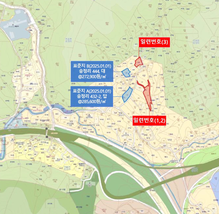 경상남도 거제시 연초면 송정리 434-1 외 1필지 답 경매 사진 12