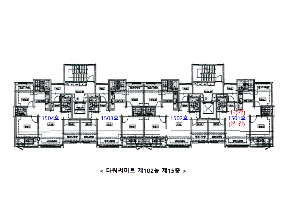 전북특별자치도 군산시 조촌동 3931 타워써미트 102동 15층1501호 아파트 경매 사진 14