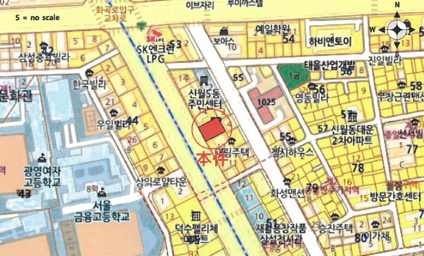 서울특별시 양천구 신월동 52-13 제6층 제603호 오피스텔(주거) 경매 사진 9