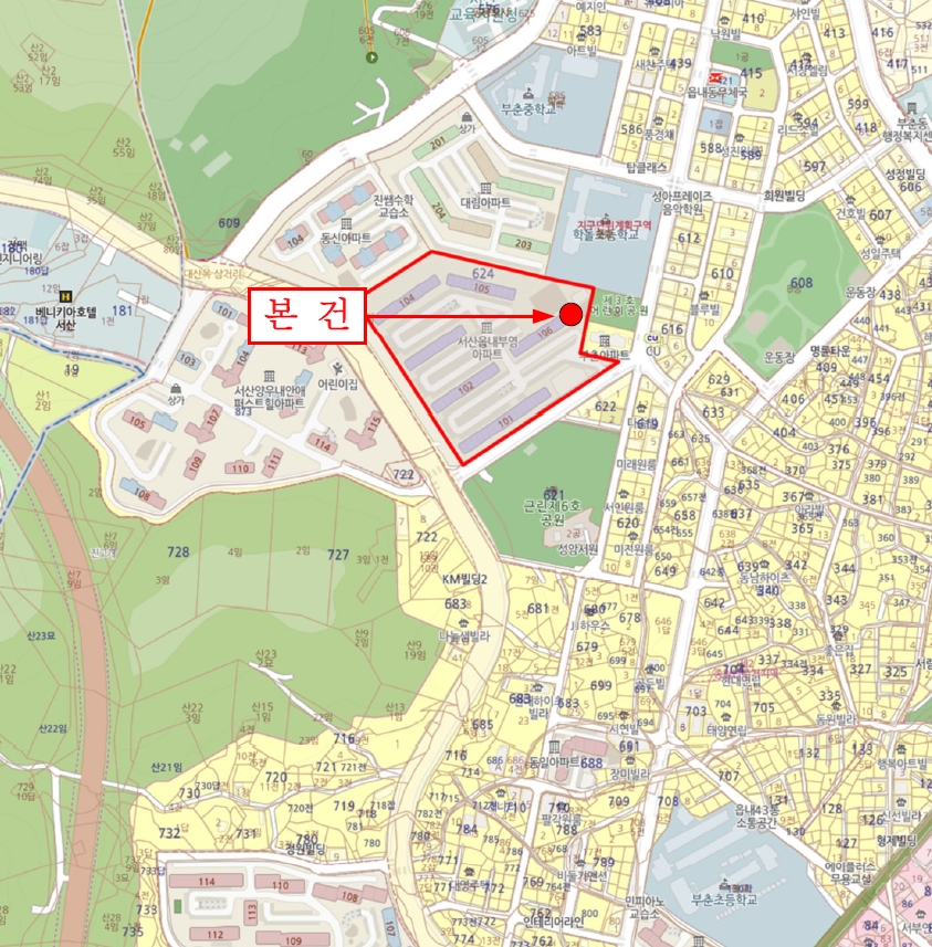충청남도 서산시 읍내동 624-5 부영아파트 106동 3층301호 아파트 경매 사진 23