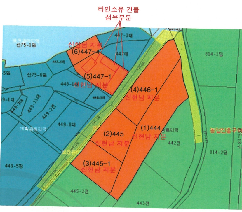 전라남도 장흥군 장동면 북교리 444 외 3필지 전 경매 사진 11