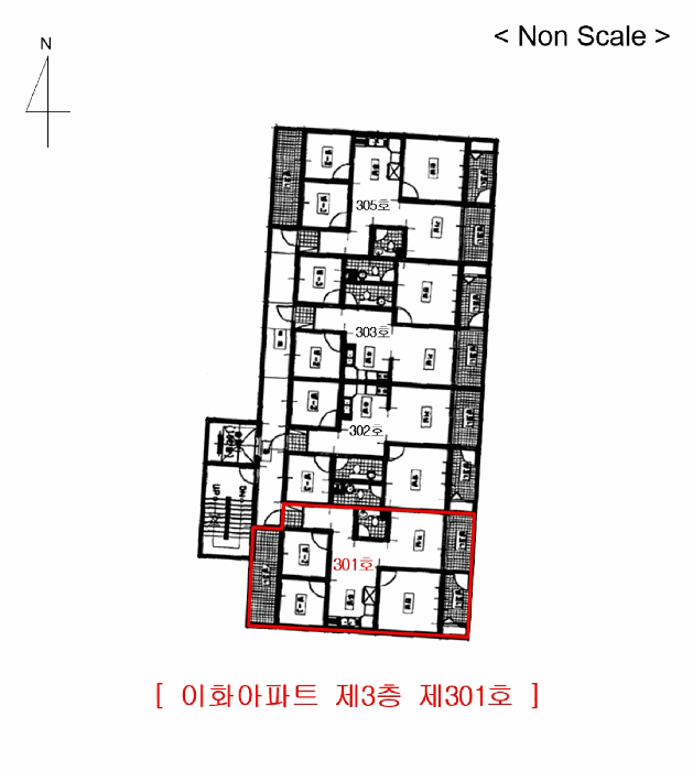 인천광역시 서구 석남동 523-2 이화아파트 3층301호 아파트 경매 사진 8