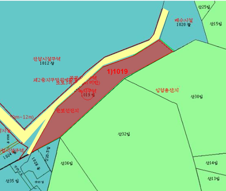 경상남도 고성군 고성읍 율대리 1019 임야 경매 사진 16