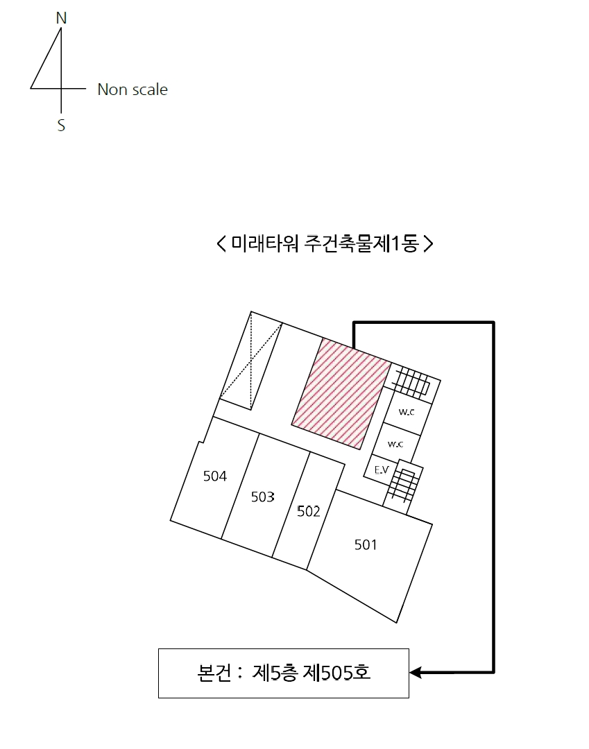 전북특별자치도 전주시 덕진구 만성동 1373-2 미래타워 1동 5층505호 근린상가 경매 사진 42