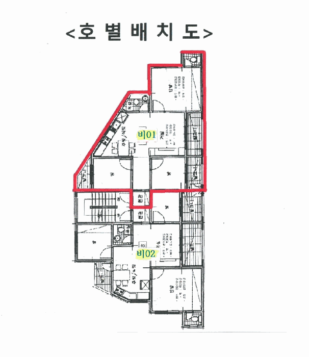 경기도 안산시 상록구 일동 543-14 지층비01호 다세대(빌라) 경매 사진 22