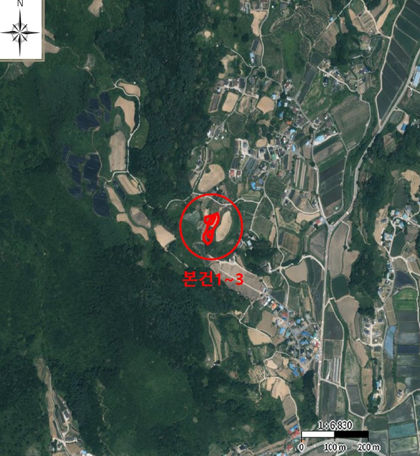 충청북도 괴산군 사리면 화산리 725 외 2필지 전 경매 사진 12
