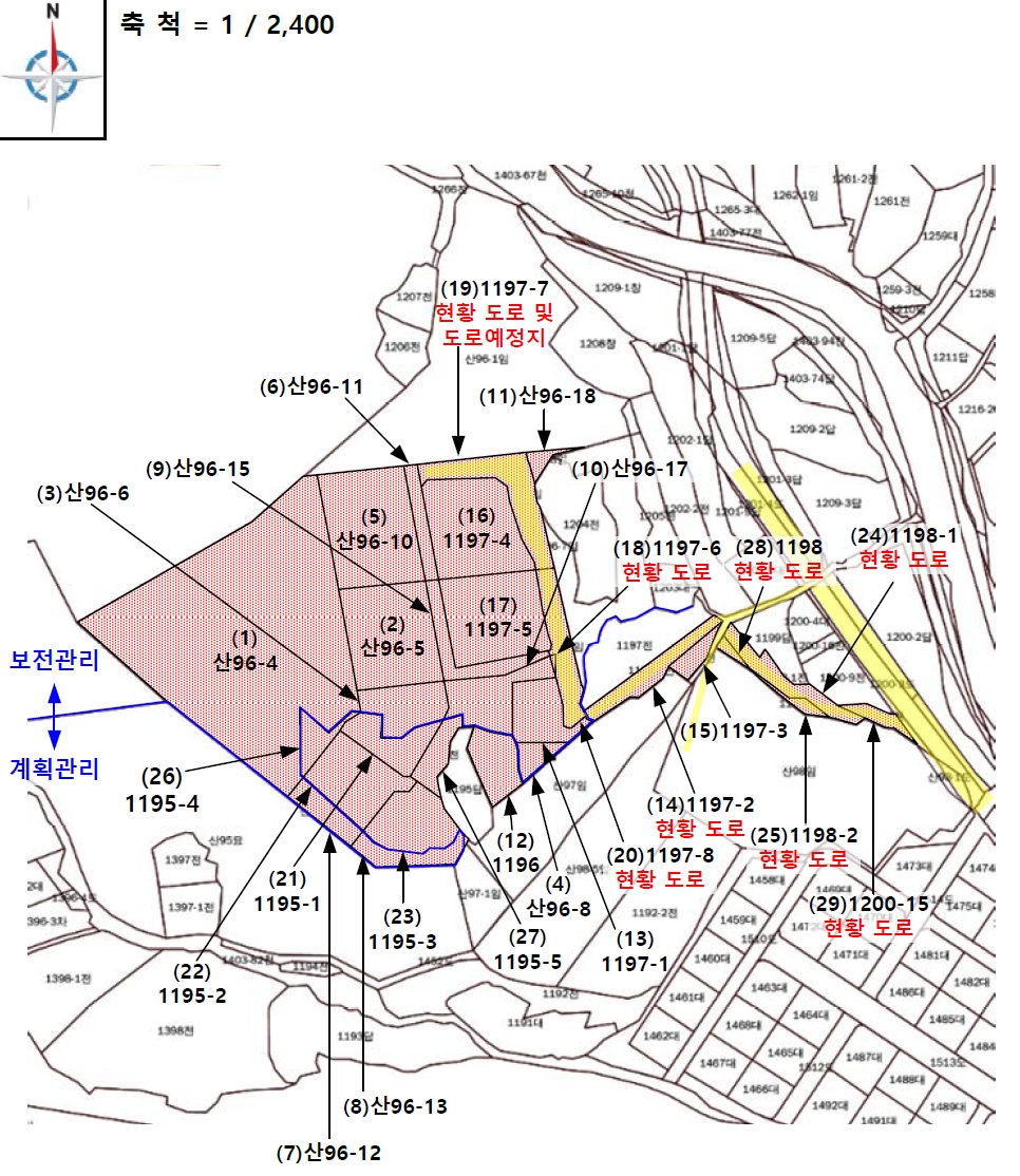 충청북도 제천시 송학면 시곡리 산96-4 외 28필지 임야 경매 사진 25