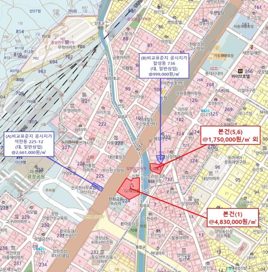 경상남도 창원시 마산회원구 석전동 224-4 근린시설 경매 사진 90