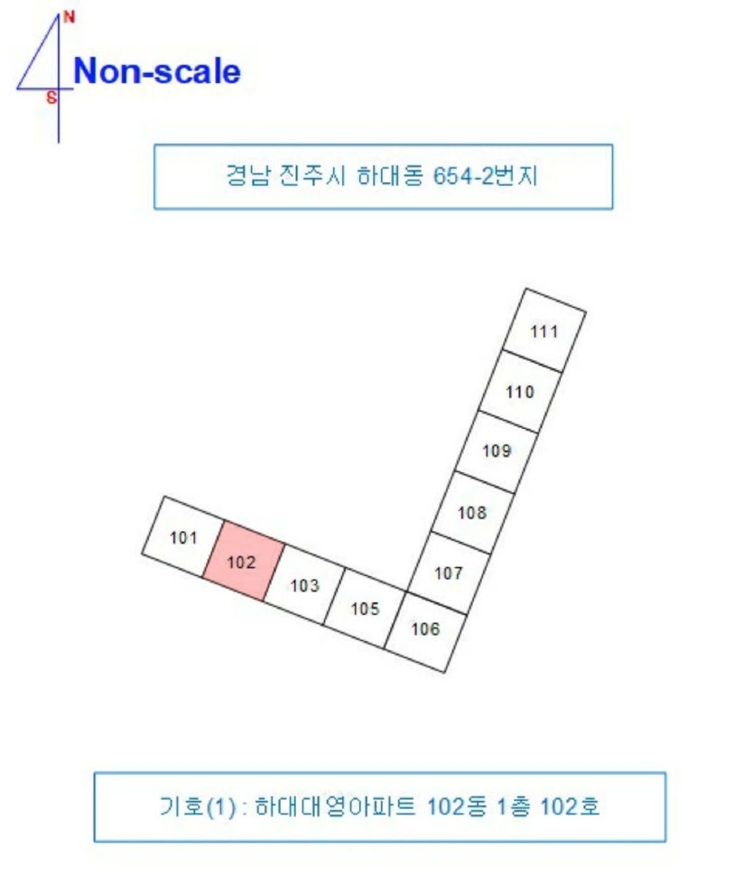 경상남도 진주시 하대동 654-2 하대대영아파트 102동 1층102호 아파트 경매 사진 12