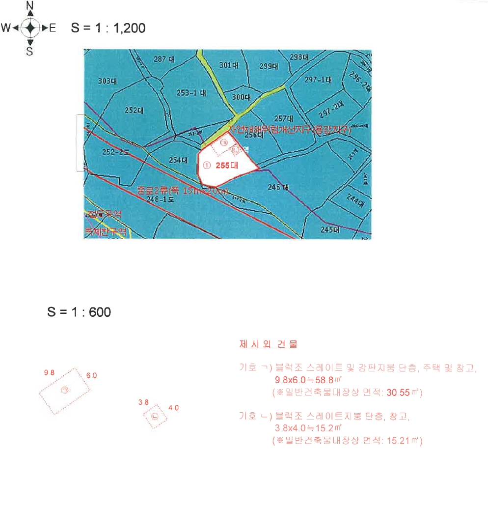 전라남도 장흥군 장평면 용강리 255 대지 경매 사진 42