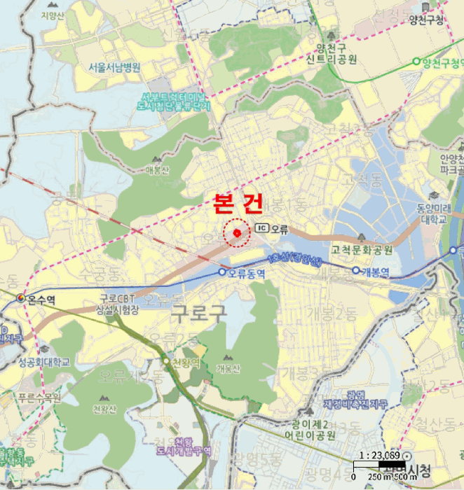 서울특별시 구로구 오류동 31-280 구로예미지어반코어 제지1층 제비101호 외 1필지 근린상가 경매 사진 14