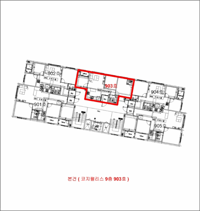 인천광역시 미추홀구 용현동 490-85 코지팰리스 9층903호 오피스텔 경매 사진 20